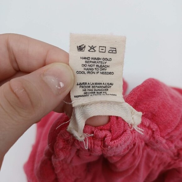 Billabong Pink Crossover Front Gauze Romper Women's S Boho Hippie Summer Beach - Picture 6 of 9